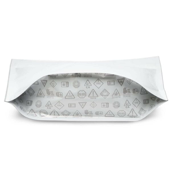 2222 4 White Child Resistant 12×9×4 (Exit Bag) – 100 Pack