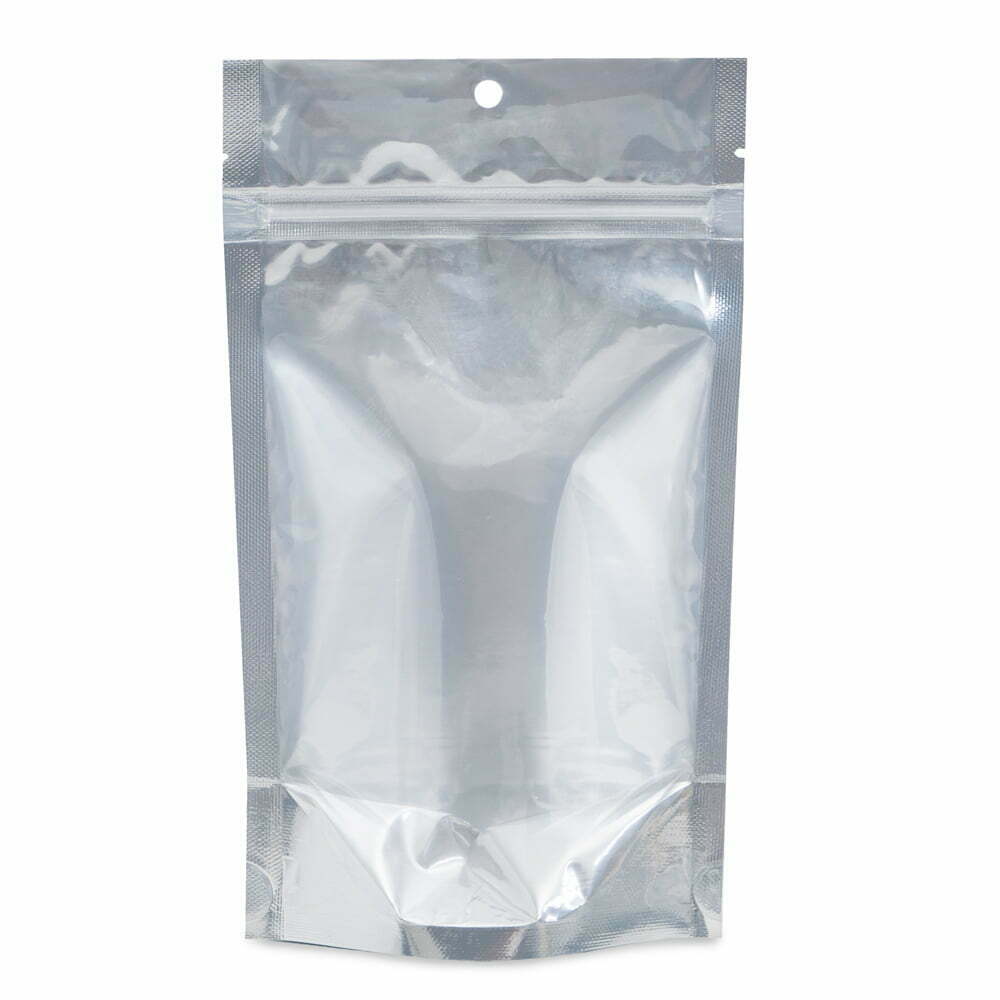 Pack of 1000 8.5" x 8.5" Film Front Disposable White Bags For Baked Goods 