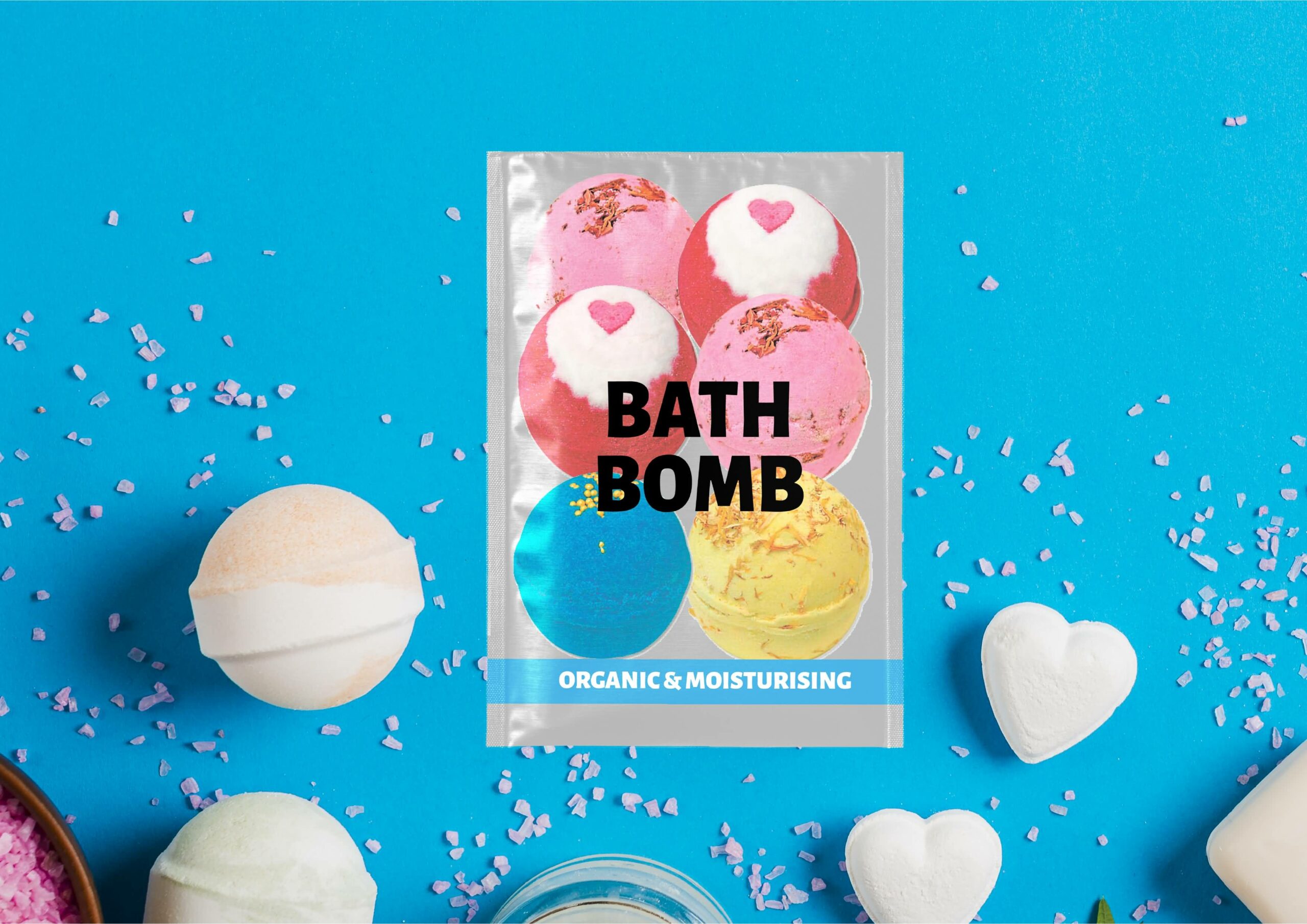 BOMB BATH2-01 Bath Bomb Packaging