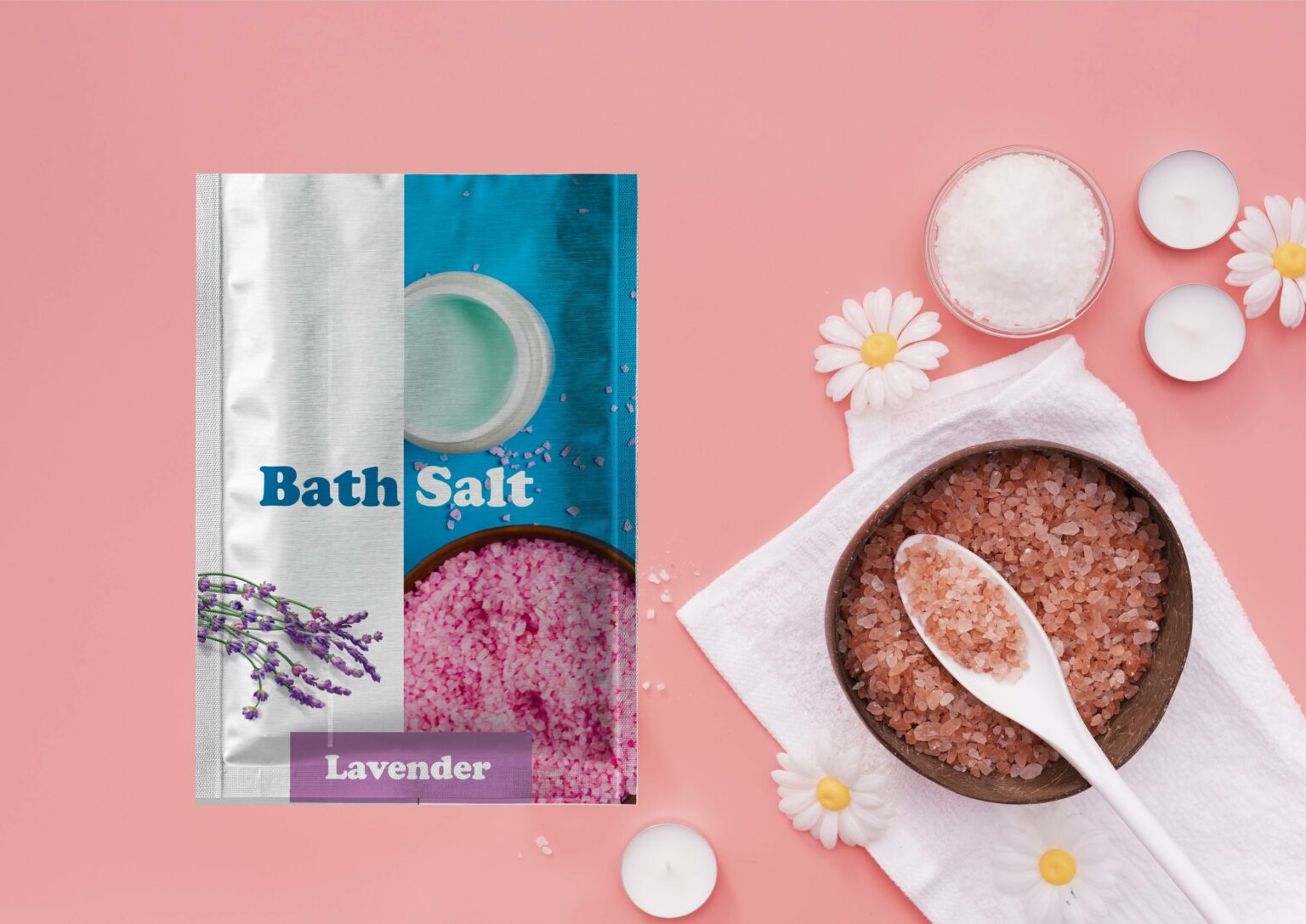 Bath Salt Packaging & Pouches Body Scrub Salt Packaging