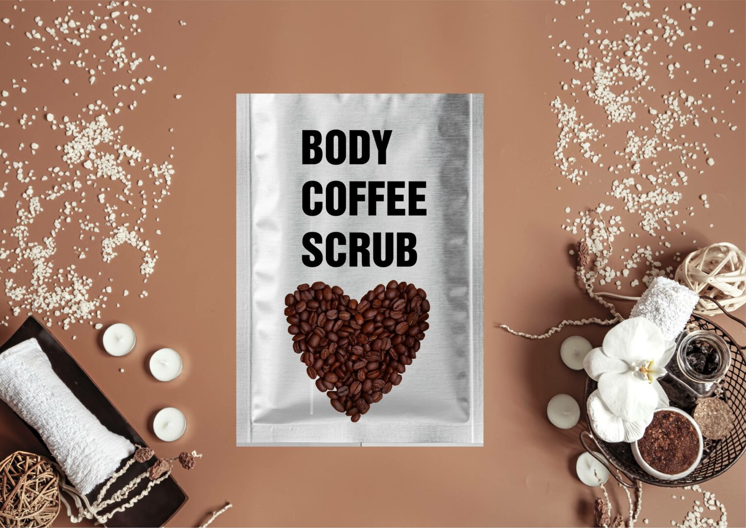 Bath Salt Packaging & Pouches Body Scrub Salt Packaging