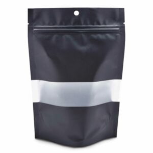 Matte Black with Window 6×9×3 – 100 Pack