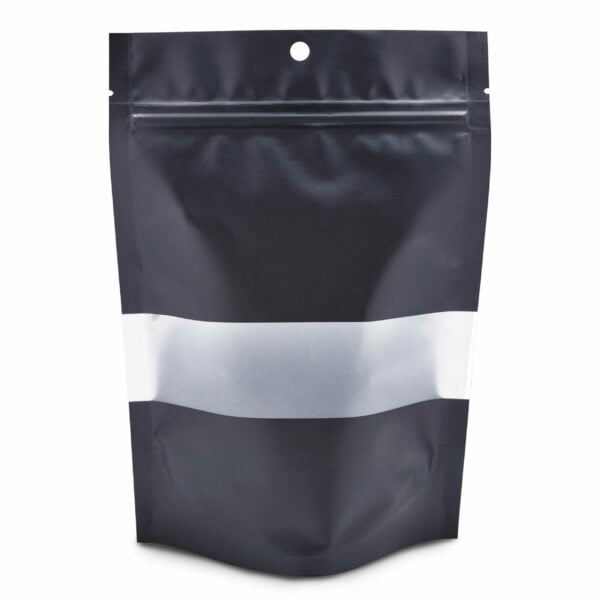 Matte Black with Window 6×9×3 – 100 Pack