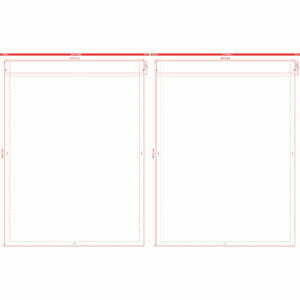 Metallized 3 Seal Flat Barrier Pouches 18x24 S 22298 Dieline 10 Mistakes to Avoid When Creating Packaging Dielines