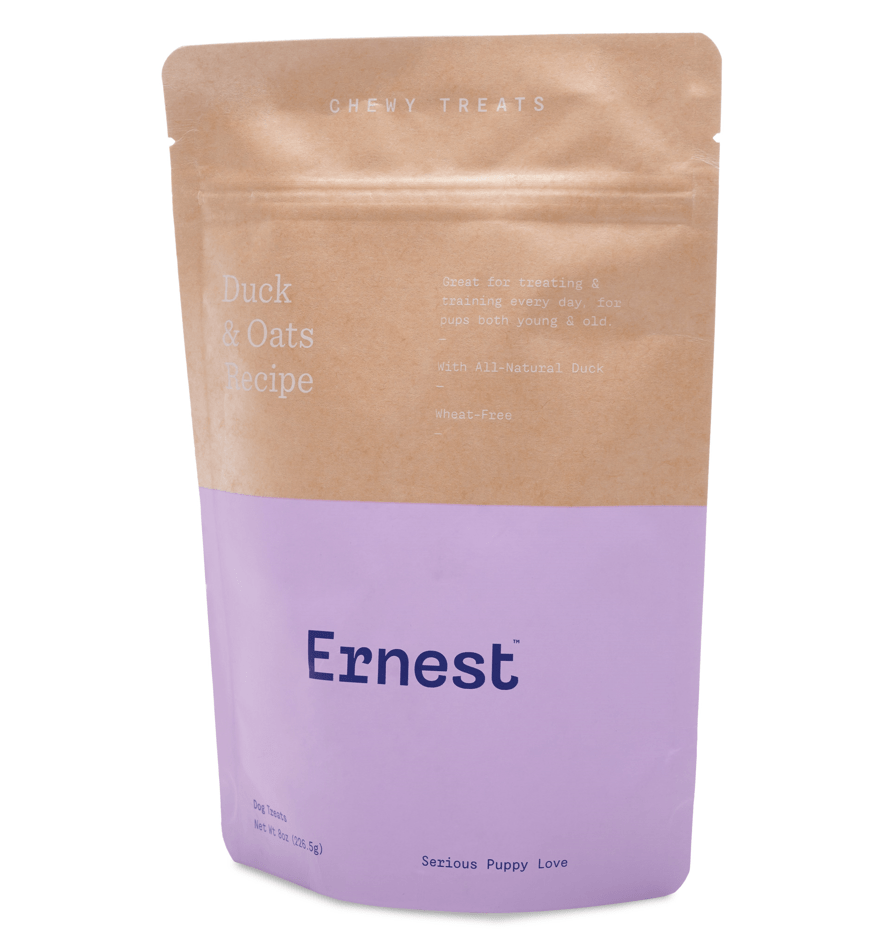 natural looking kraft pouch