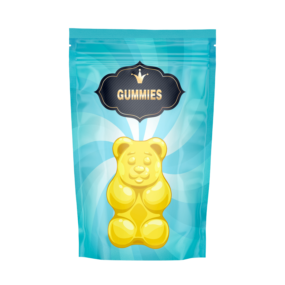 Pouch With Gummy Bears in side2 Pouch With Gummy Bears in side2 CareClear-XP (KPET/PE)