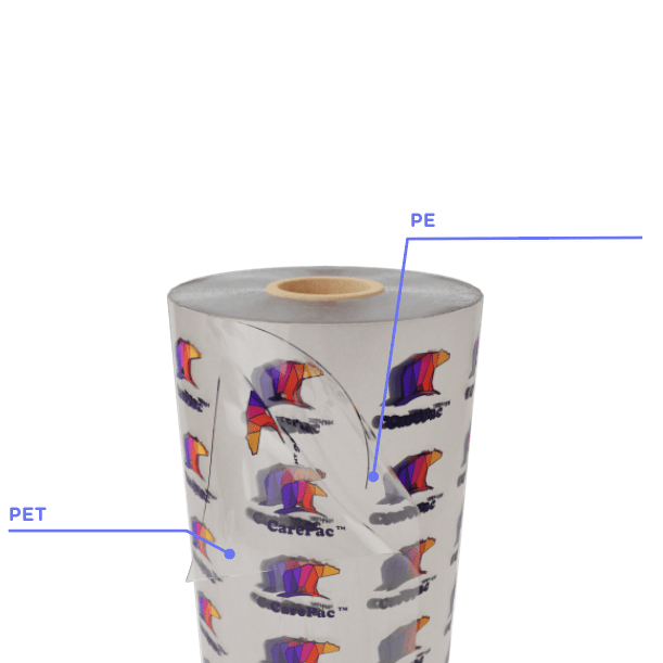PET-PE-Film PET PE Film 1 CareClear-XP (KPET/PE)