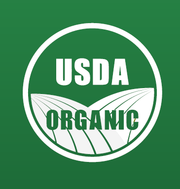 Incorrect Colors and modified design USDA Organic Labeling