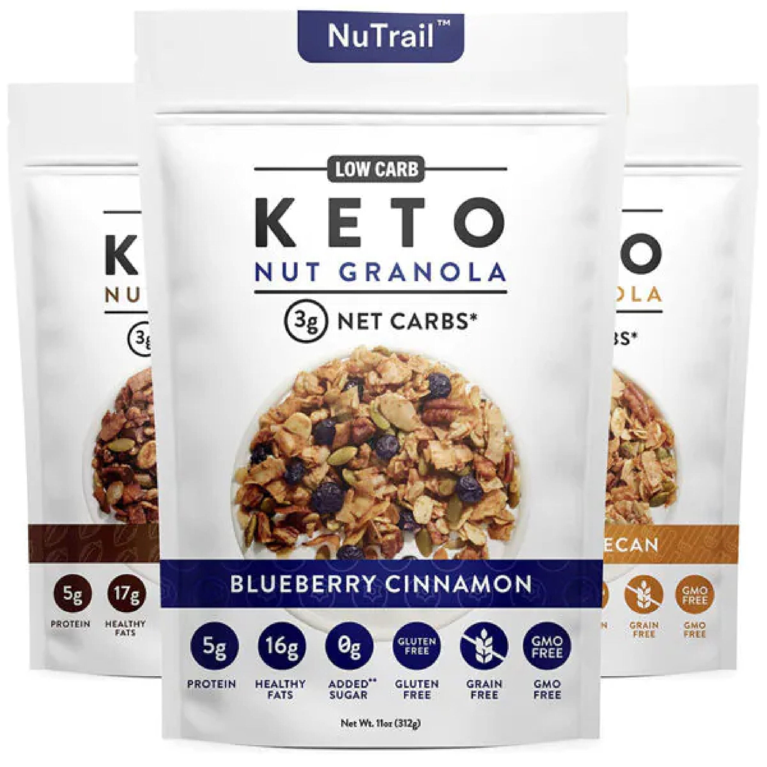 NuTrail Keto Granola scaled 5 Essential Granola Packaging Ideas