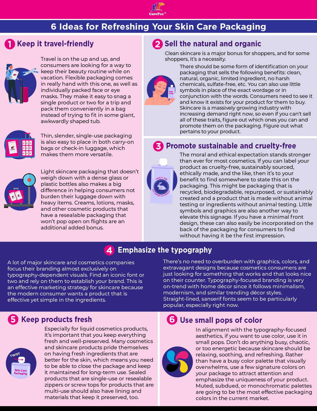 Skin care infographic (2) Skin care infographic 2 6 Skin Care Packaging Ideas