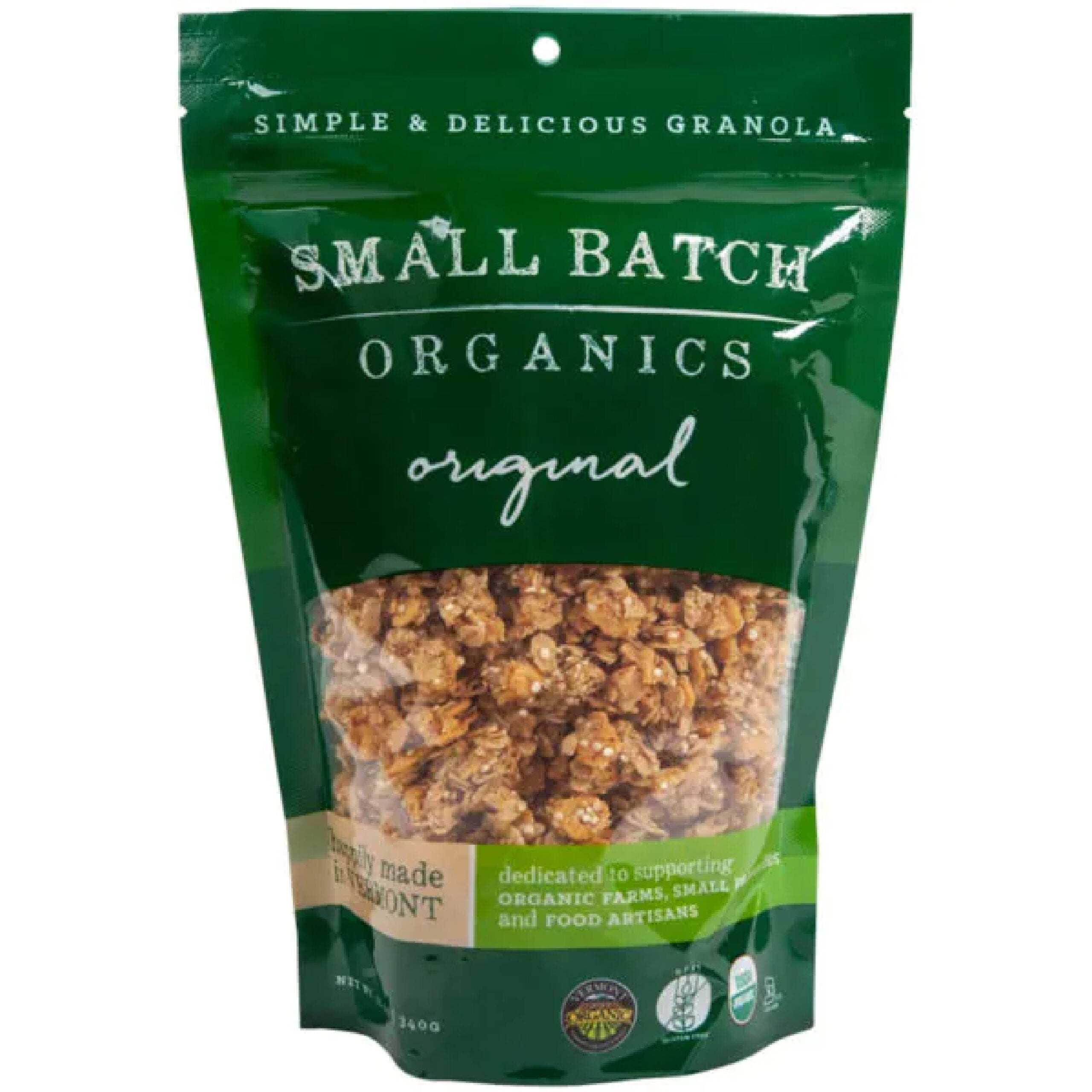 Small Batch Organics Packaging scaled 5 Essential Granola Packaging Ideas