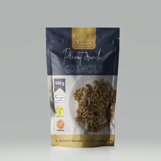 PET-VMPET-PE-Granola Bag PET VMPET PE Granola Bag CareSilver-PVP (PET/VMPET/PE)