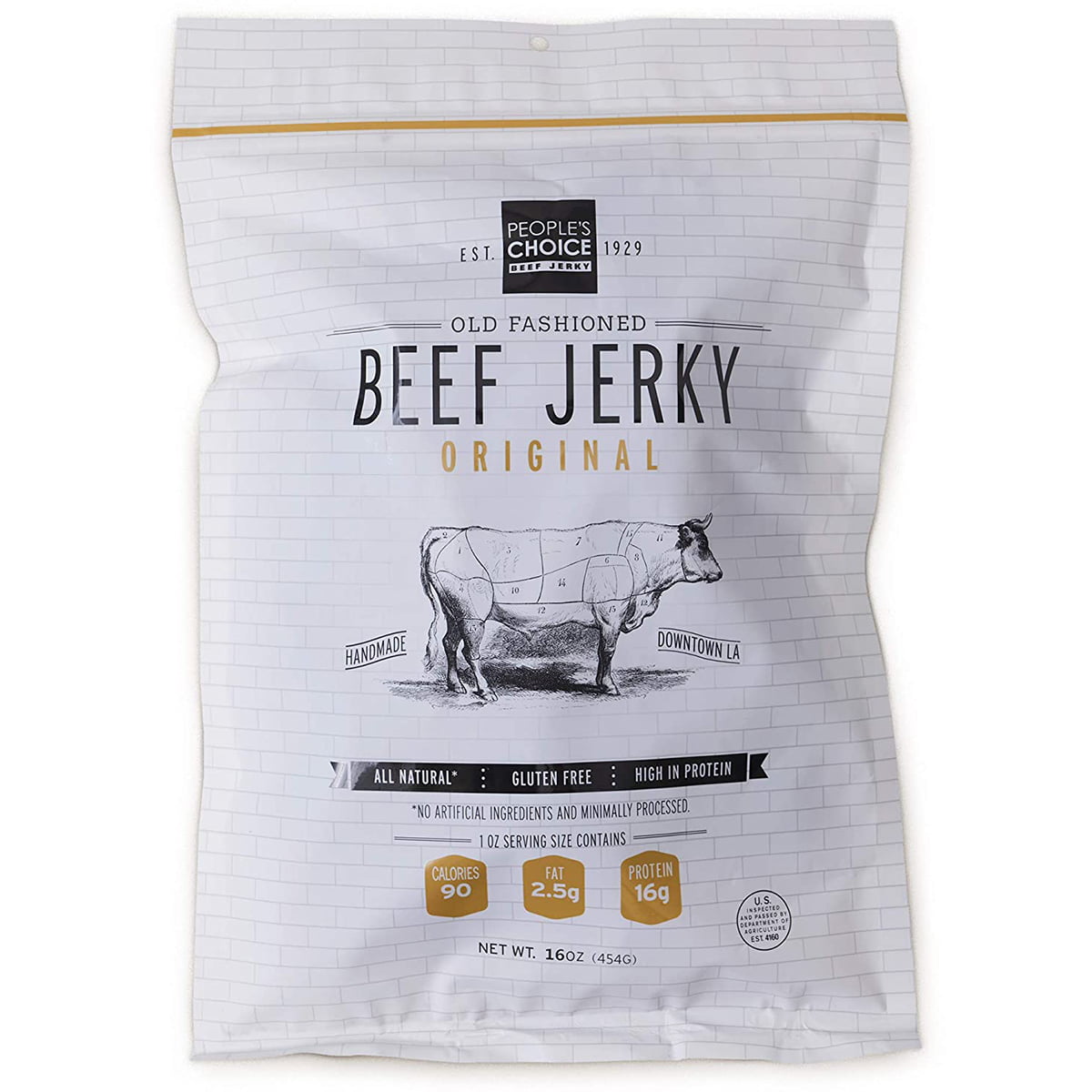 People’s Choice Old Fashioned Beef Jerky Packaging 7. People’s Choice Old Fashioned Beef Jerky Packaging