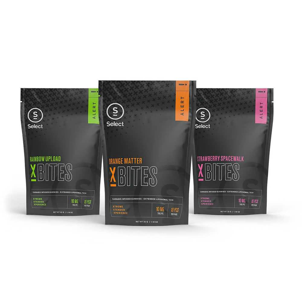 Select X Bites Select X Bites Cannabis Packaging