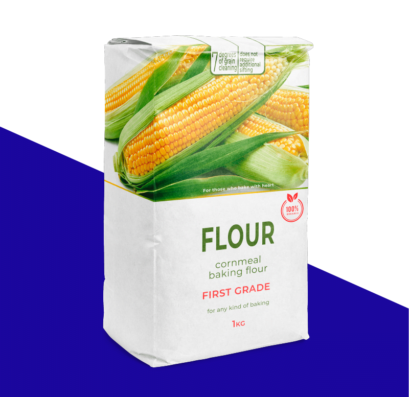 Box Bottom dry food packaging for Baking Mixes dry food packaging box bottom pouch bags perfect for your baking mixing powder, sugar and flour