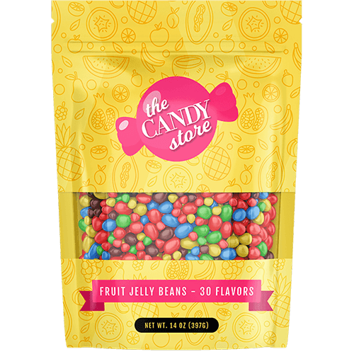 Candy Fruit Jelly Beans Stand Up Pouch