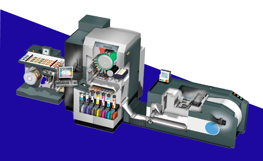 digital packaging production digital printing press for flexible packaging