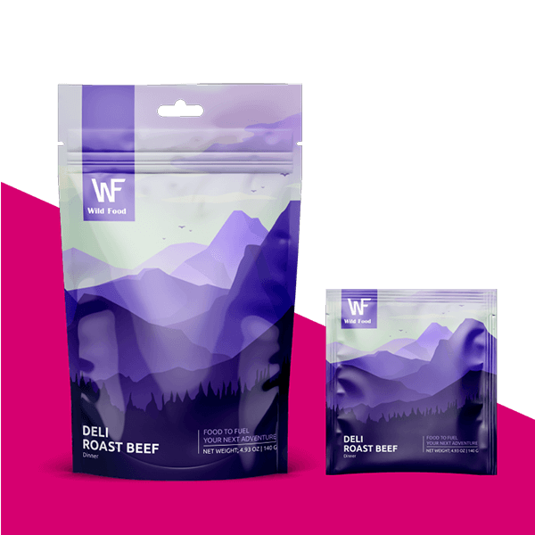 Camping Food Pouch Packaging Food Safety Pouch serve as Camping Food Pouches Digitally Printed Packaging