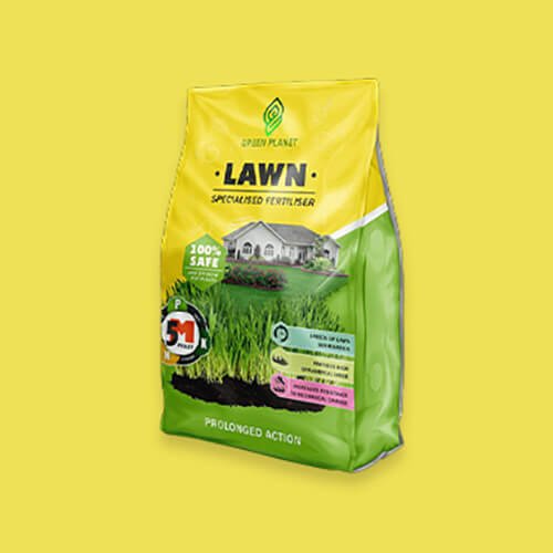 Fertilizer Packaging Lawn Box Bottom Pouch