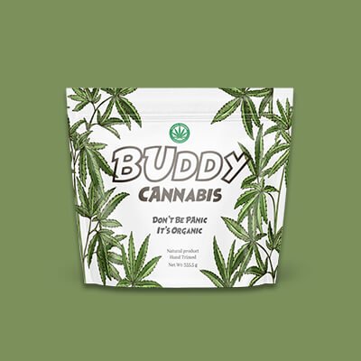 custom-exit-bags-buddy-cannabis-stand-up-pouch
