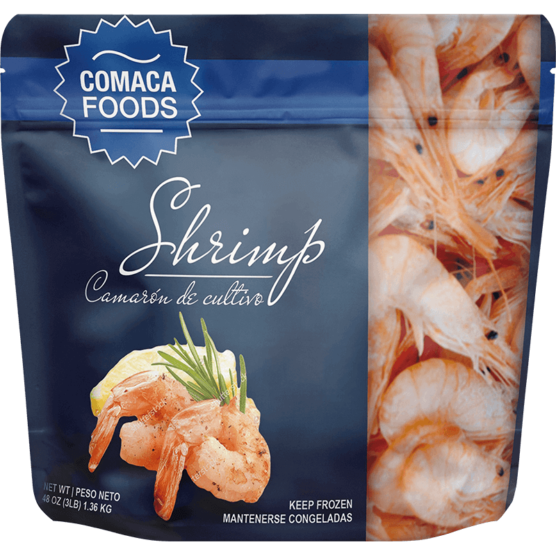 Biax PE - Poly Bags Comaca Foods Recycled polybag Recycle Polyethylene Bags for Custom Printed Food Pouch