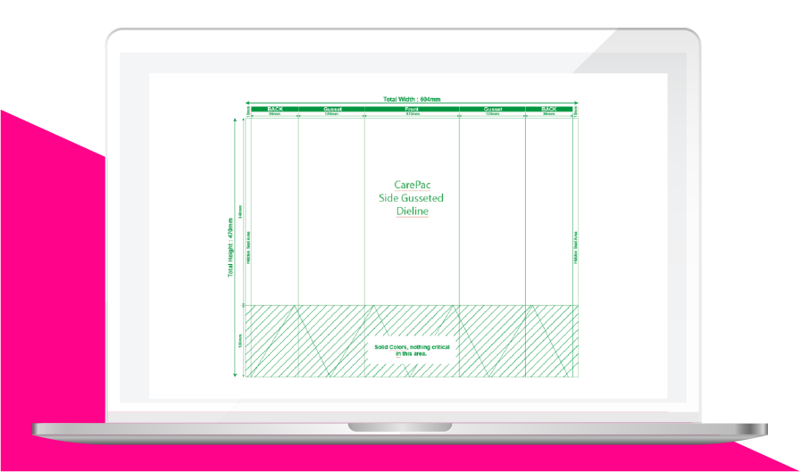 Side-gusseted-dieline-12 Side gusseted dieline 12 Design Proof Review Checklist