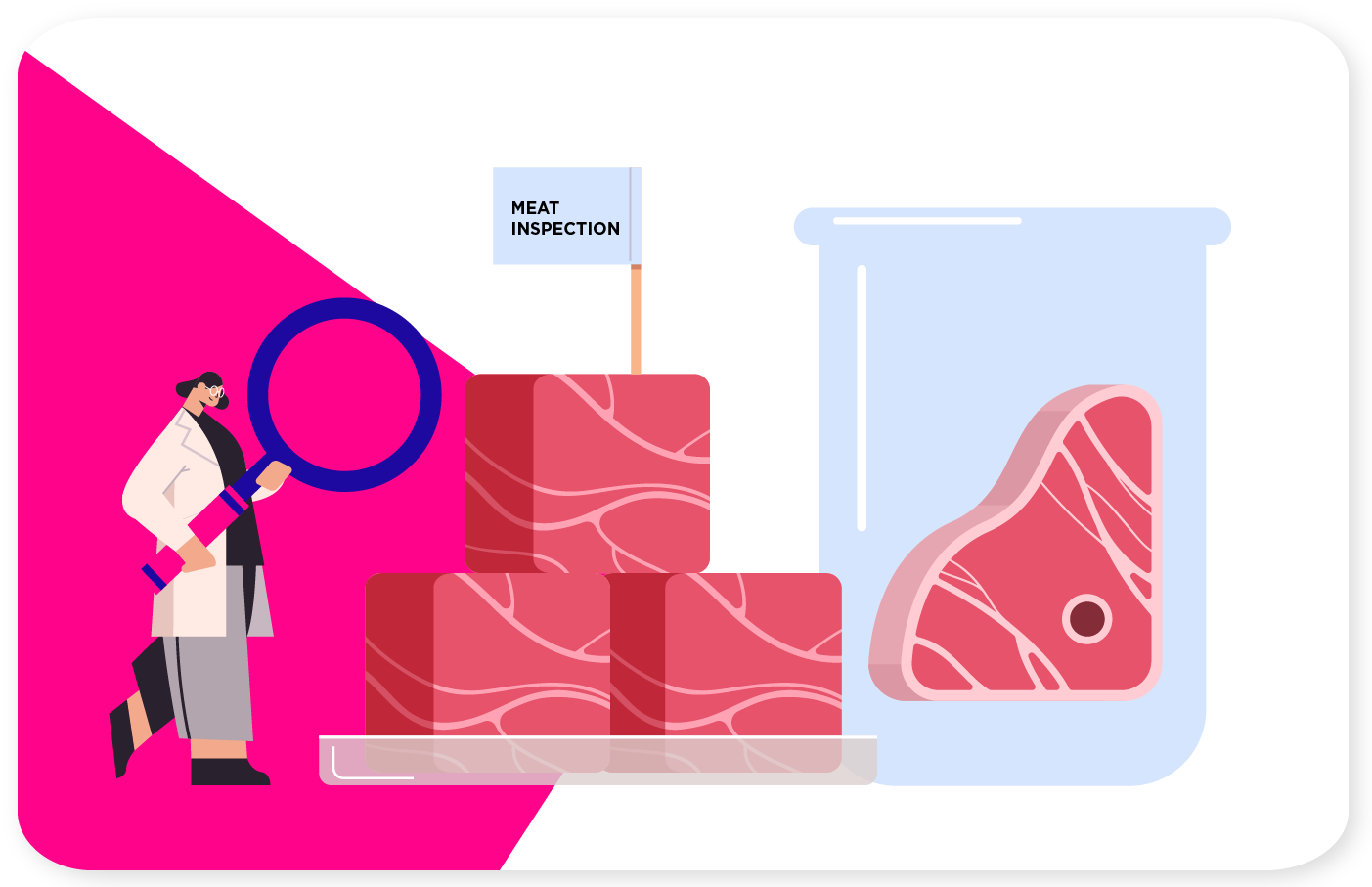 meat inspection required usa Meat processing - Labels and standards Detection and destruction of diseased meat and or contaminated meat