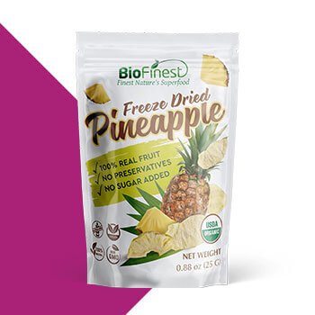Custom Pineapple Dried Fruit Packaging Custom Aluminum Foil Moisture Proof Ziplock Plastic Packets Dried Fruit Pouch For Snack Food Dried Pineapple Packaging Bag