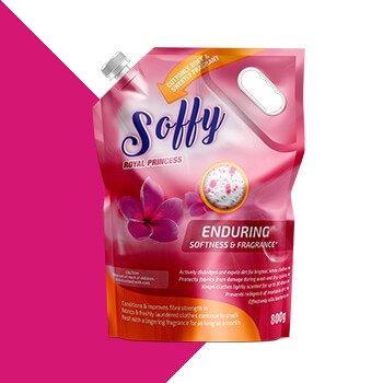 Laundry Fabric Softener Liquid Spout Packaging Stand Up Fabric Softener Spout Pouch Washing Liquid Detergent Doypack Packaging Plastic Bag