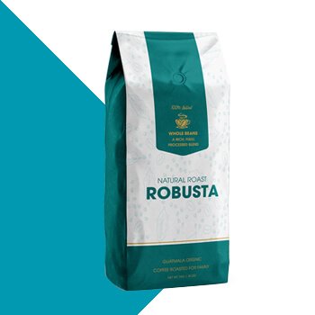 Custom Aluminum Foil Coffee Beans Packaging Side Gusset Bags with Valve