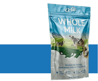 Custom Printed Whole Milk Powder bag Repackage Milk Powder  Stand Up Pouch Zipper Pouch Ziplock Glossy Finish