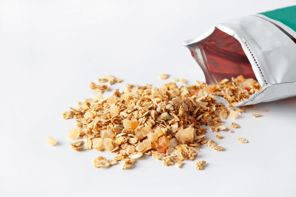 Granola & Cereal Custom Print Pouch Custom Sustainable Packaging Granola Grounded Packaging