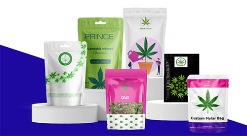 flexible-mylar-pouches flexible mylar pouches Types of Cannabis Packaging