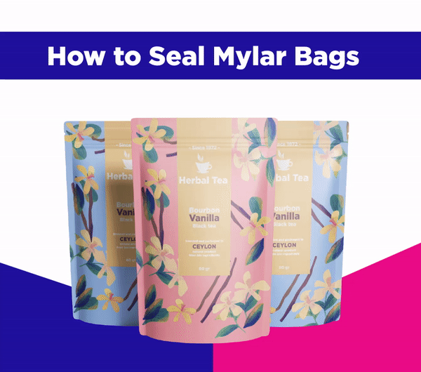 How to Seal Mylar Bags Easily for Long Term Food Storage Custom Printed Stand Up Pouches