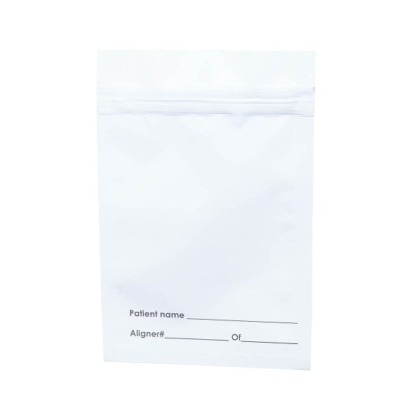 Aligner Packaging Stocks Aligner Pouches 4×6 – 100 Pack