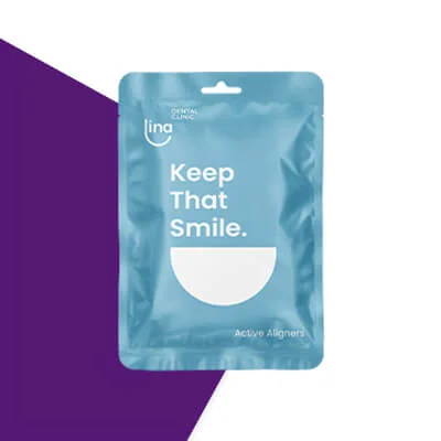 aligner matte packaging Plastic Customised Packaging Bags Clear Zip Lock Smile Invisible Aligners Reusable Small Clear Aligners Mylar Bag With Window