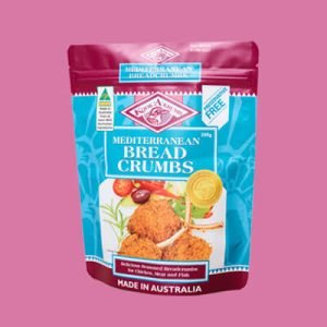 Custom Zipper Pouch Breadcrumbs Custom Food Packaging Bag Stand up Pouch