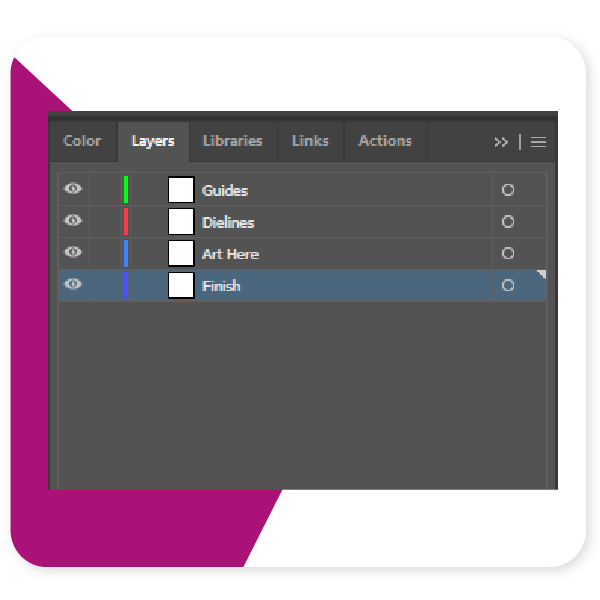 Setting_illustrator_Layers Setting illustrator Layers Flexible Packaging Design File Setup
