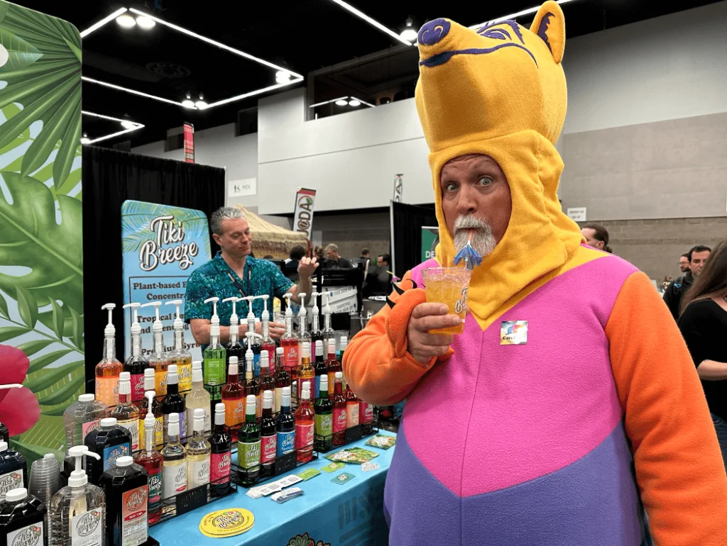 Tiki Breeze Exhibit CarePac Bear Debut at SCE 2023